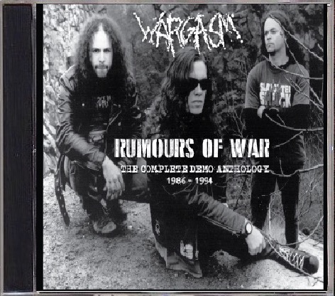 WARGASM: Rumours of War: The Complete Demo Anthology CD