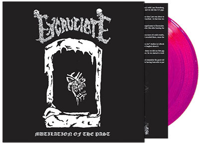 EXCRUCIATE (Swe) Mutilation of the Past Official LP Magenta