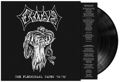 EPITAPH The Fleshcrawl Tapes '91/'92 + Dark Abbey LP Black Vinyl