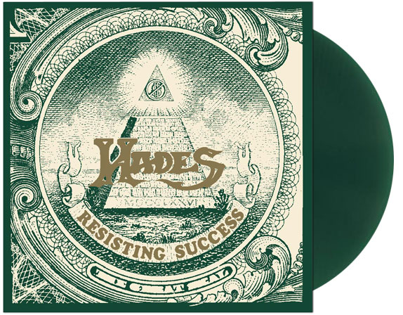 HADES: Resisting Success + Demos official 2LP green vinyl