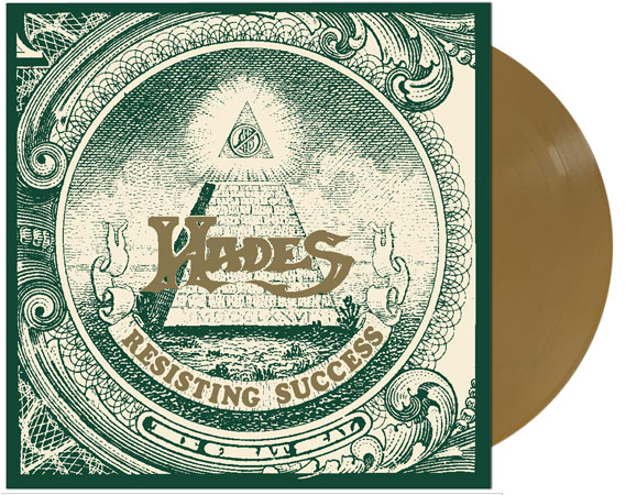 HADES: Resisting Success + Demos official 2LP gold vinyl