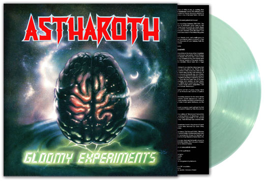 (image for) ASTHAROTH: Gloomy Experiments Official LP Coke Bottle Green