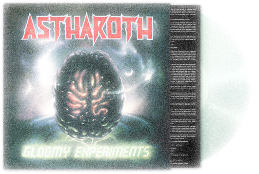 (image for) ASTHAROTH: Gloomy Experiments Official LP Coke Bottle Green