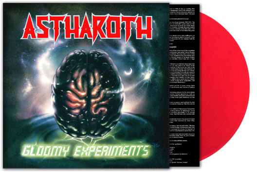 (image for) ASTHAROTH: Gloomy Experiments Official LP Red