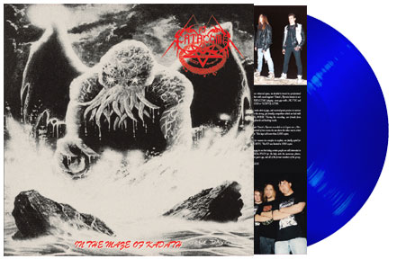 (image for) CATACOMB: The Lurker at the Threshold / In the Maze of Kadath Official LP (Blue)