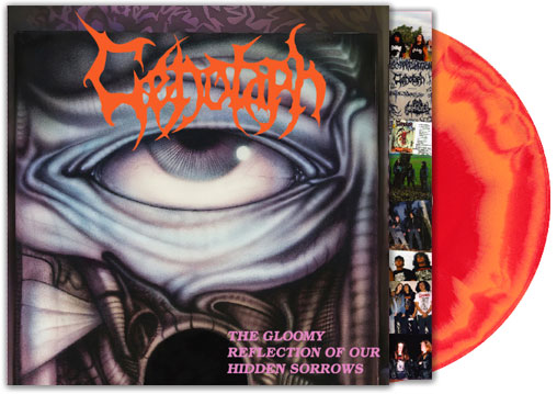 (image for) CENOTAPH: The Gloomy Reflections...LP + Poster red / orange