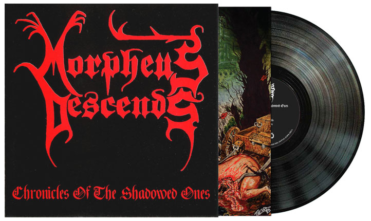 MORPHEUS DESCENDS: Chronicles of the Shadowed Ones Black vinyl - Click Image to Close