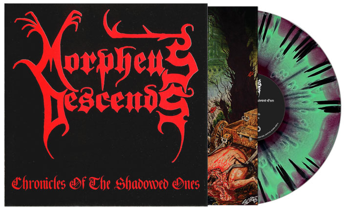 MORPHEUS DESCENDS: Chronicles of the Shadowed Ones Splatter LP - Click Image to Close