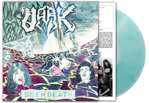 DARK: Sex 'N' Death Official LP Electric Blue