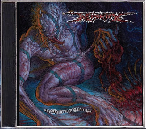 MISERY (AUS) On Demon wings Official Reissue CD