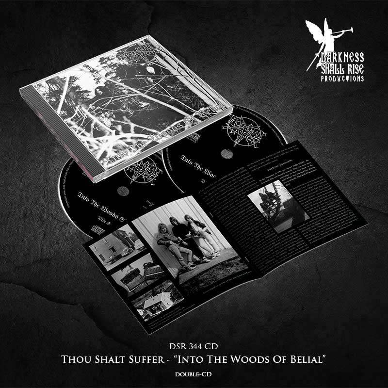 (image for) Thou Shalt Suffer (NOR) – Into The Woods of Belial (DSR 344CD) 2CD