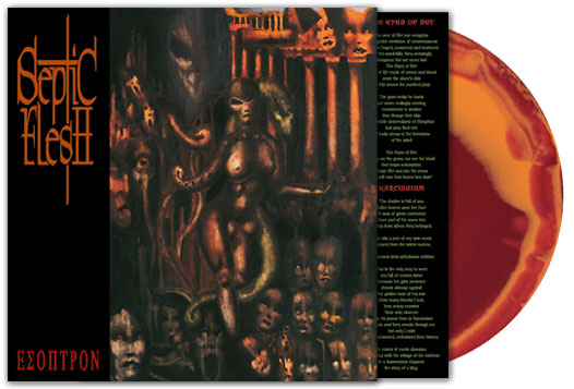 SEPTIC FLESH: Esoptron 'Classic Edition' LP Red / Orange