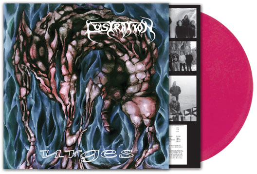 (image for) LUSTRATION: Urges + Demo Official LP - Magenta vinyl