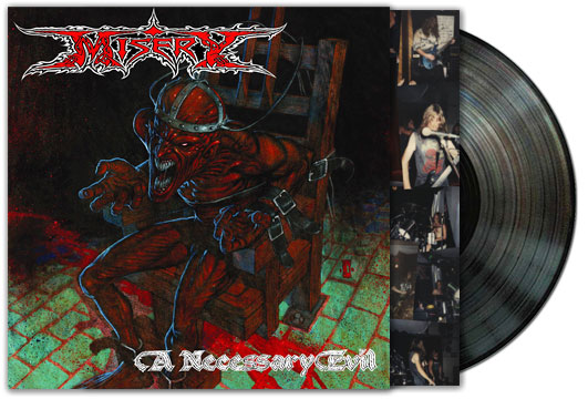 (image for) MISERY: A Necessary Evil Black LP