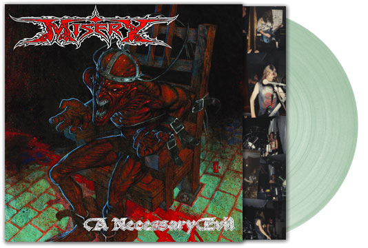 (image for) MISERY: A Necessary Evil Coke Bottle Green LP