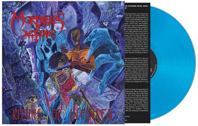 (image for) MORPHEUS DESCENDS: Ritual of Infinity Cyan Blue vinyl
