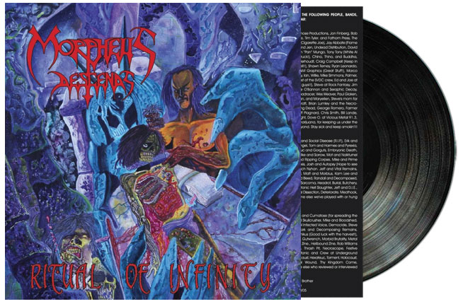 (image for) MORPHEUS DESCENDS: Ritual of Infinity Black vinyl