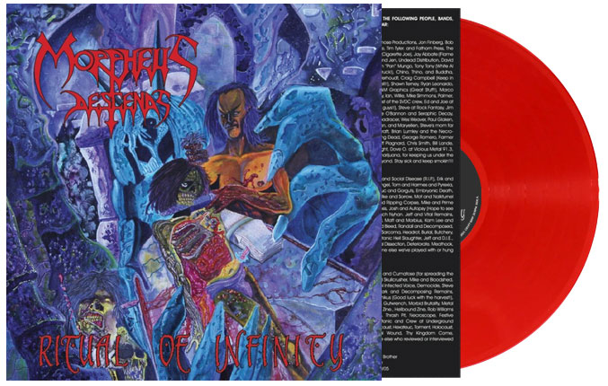 (image for) MORPHEUS DESCENDS: Ritual of Infinity Red vinyl
