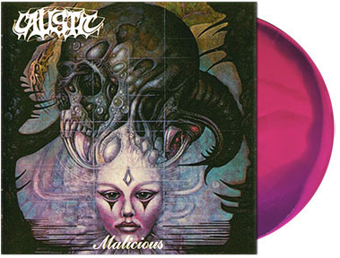 CAUSTIC (CH) Malicious / Caustic Official 2LP Marble Vinyl