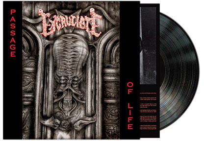 EXCRUCIATE: Passage of Life Official LP Black Vinyl - Click Image to Close