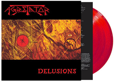 AGRETATOR (Swe) Delusions Official LP Red