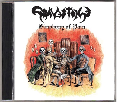 GRAVESTONE: Simphony of Pain + bonus track Official CD - Click Image to Close