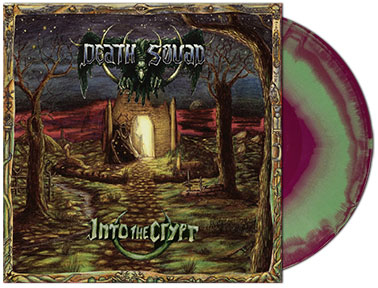 DEATH SQUAD: Into the Crypt /Dying Alone 2LP Purple/Green Marble