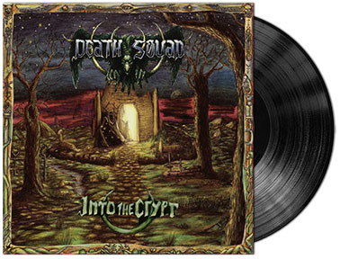 DEATH SQUAD: Into the Crypt / Dying Alone 2LP Black Vinyl