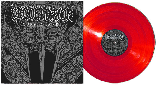 DECOLLATION: CURSED LANDS LP Red Vinyl