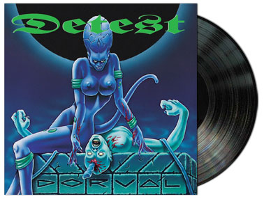 DETEST (Dk) Dorval + Deathbreed demo Official 2LP Black