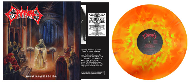 EPITAPH (Swe) Seeming Salvation Official Re-issue Orange/Yellow