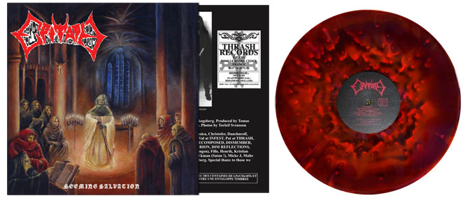 EPITAPH (Swe) Seeming Salvation Official Re-issue LP Red/Black - Click Image to Close