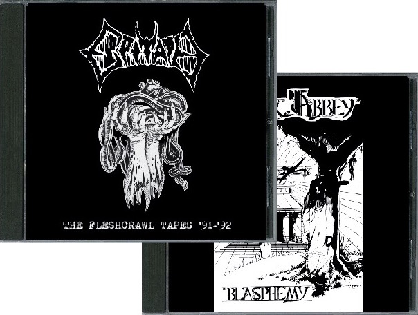 EPITAPH: The Fleshcrawl Tapes '91/'92 + Dark Abbey Blasphemy CD